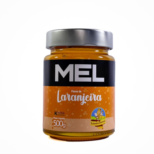 Mel Flores de Laranjeira 100% Natural 500g Pote Vidro