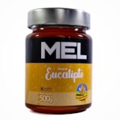 Mel Flores Eucalipto 100% Natural 500g Pote Vidro