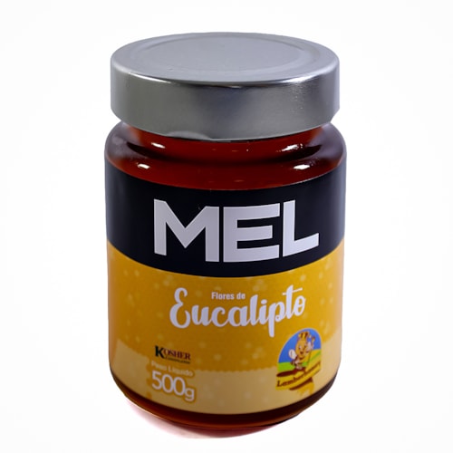 Mel Flores Eucalipto 100% Natural 500g Pote Vidro